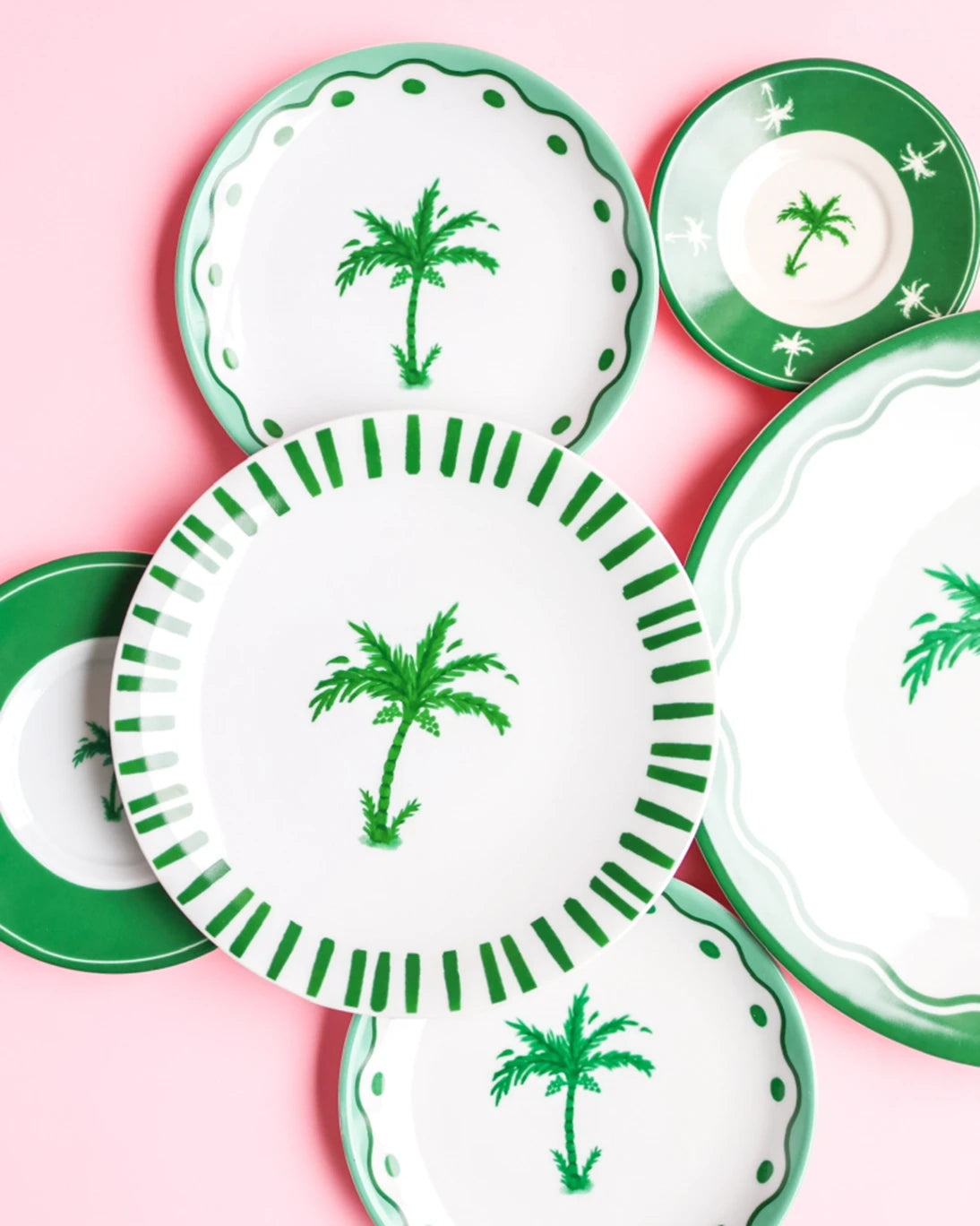 PLATO POSTRE PALMERA