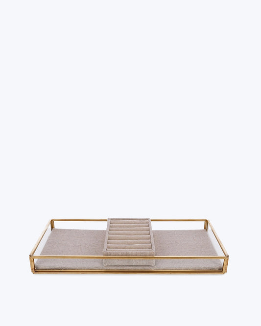 CRYSTAL JEWELRY TRAY