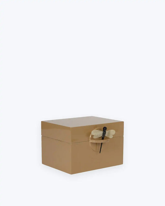 CAJA LACADA LIBÉLULA 18X14CM
