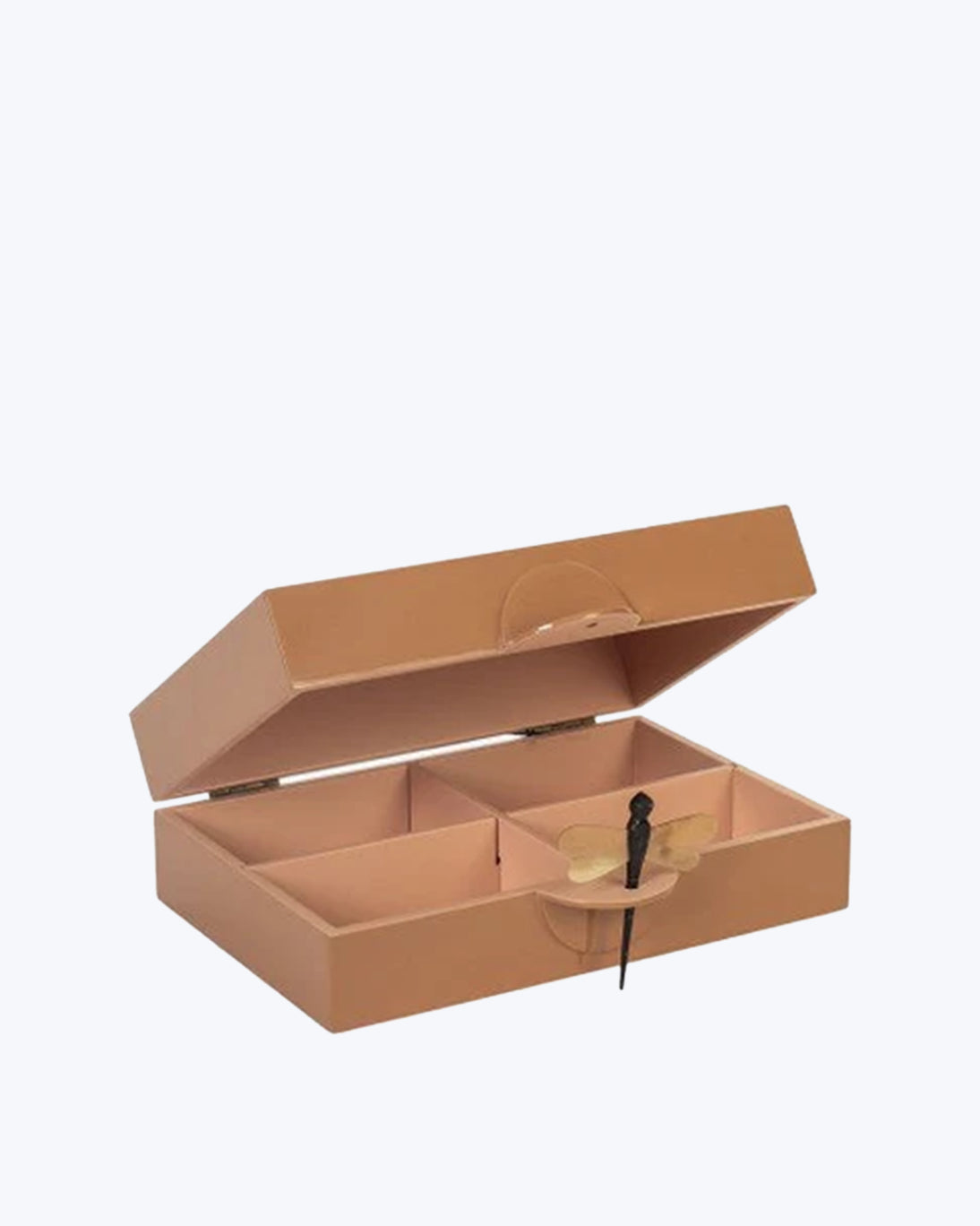 CAJA LACADA LIBÉLULA 28X16X8CM