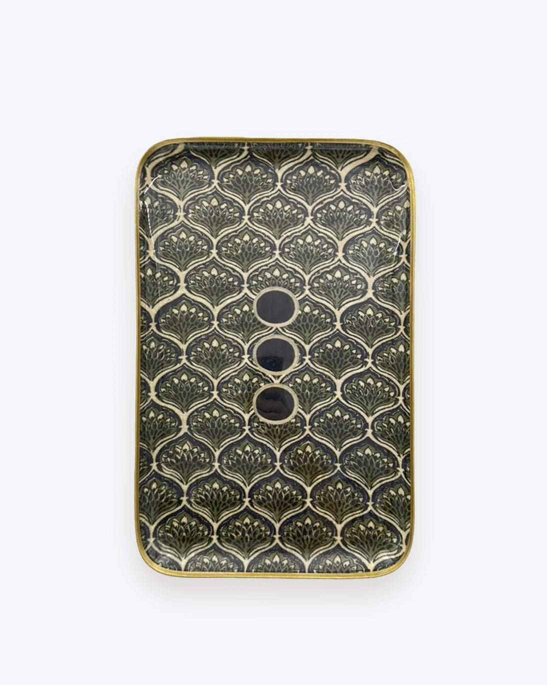 BANDEJA ESMALTADA LES PAONS 27X42CM