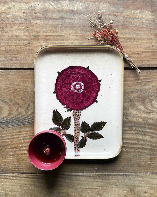 BANDEJA ESMALTADA PIVOINE 20X25CM