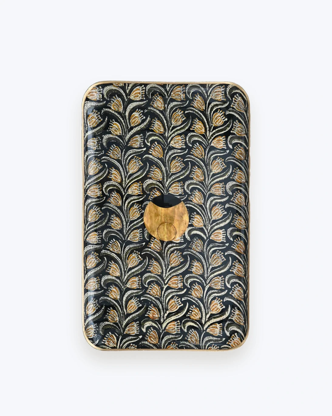 BANDEJITA ESMALTADA ALBIZIA 42X26CM