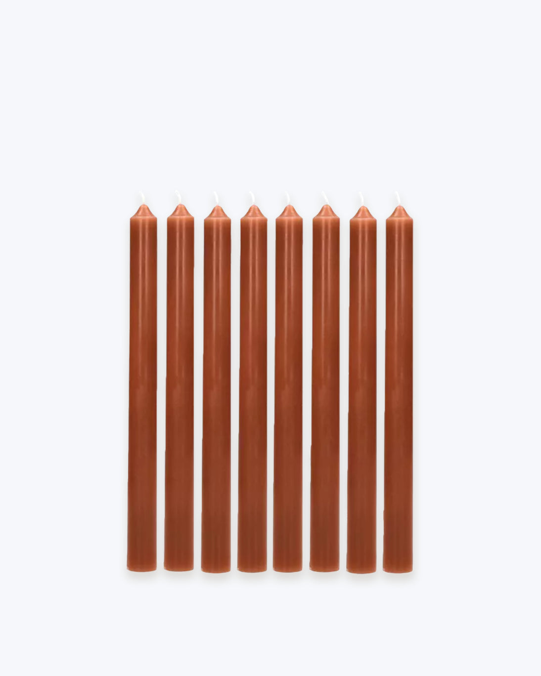 SET DE 8 VELAS CANELA 25CM