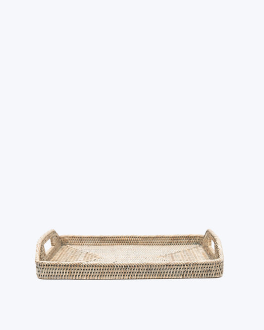 RATTAN TRAY 49X32CM