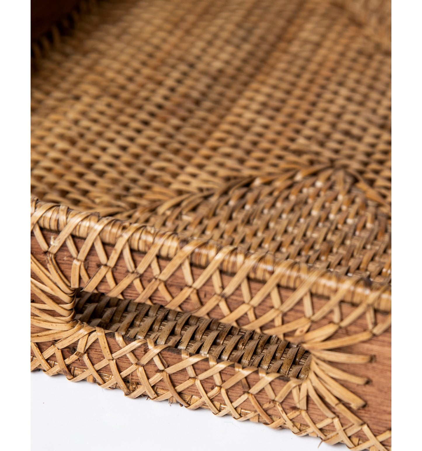 BANDEJA RATTAN 48X37CM