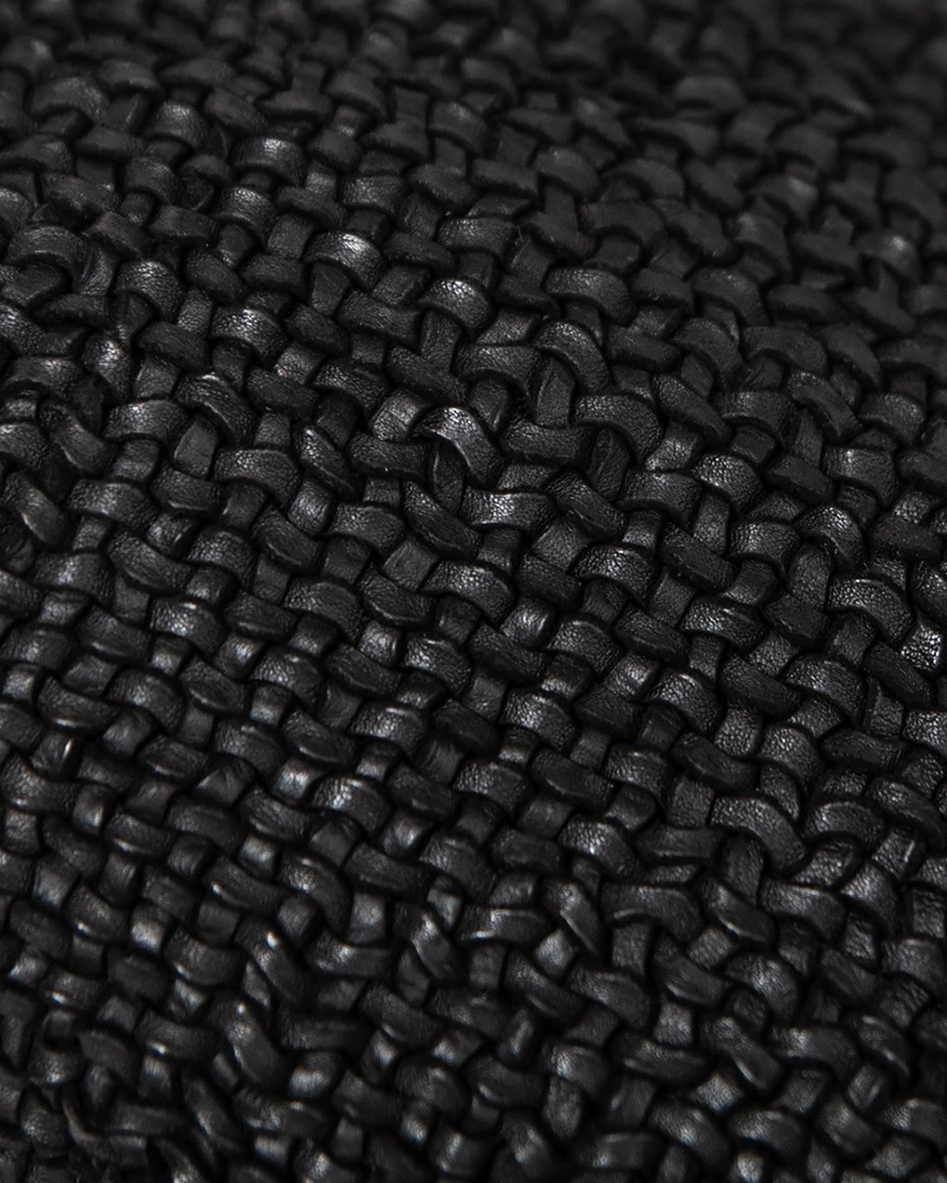 BRISTOW BRAIDED LEATHER SHOULDER BAG