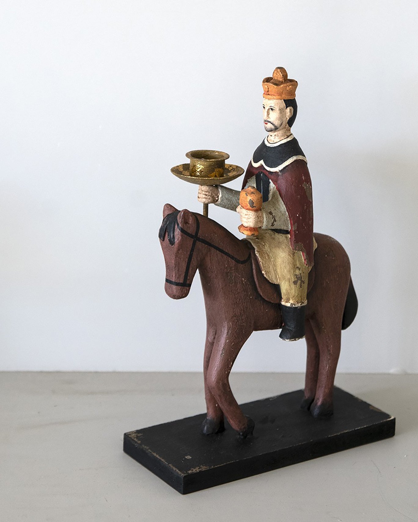 CANDELABROS TRES REYES MAGOS A CABALLO