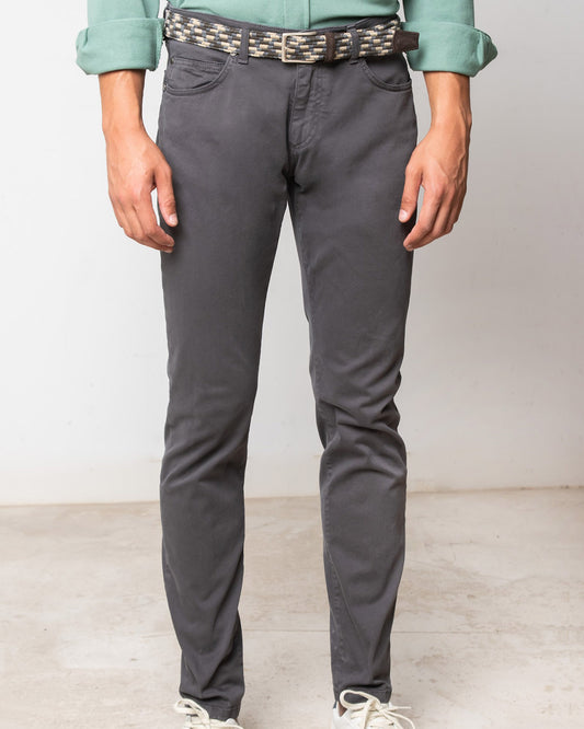 PANTALÓN 5 BOLSILLOS GRIS