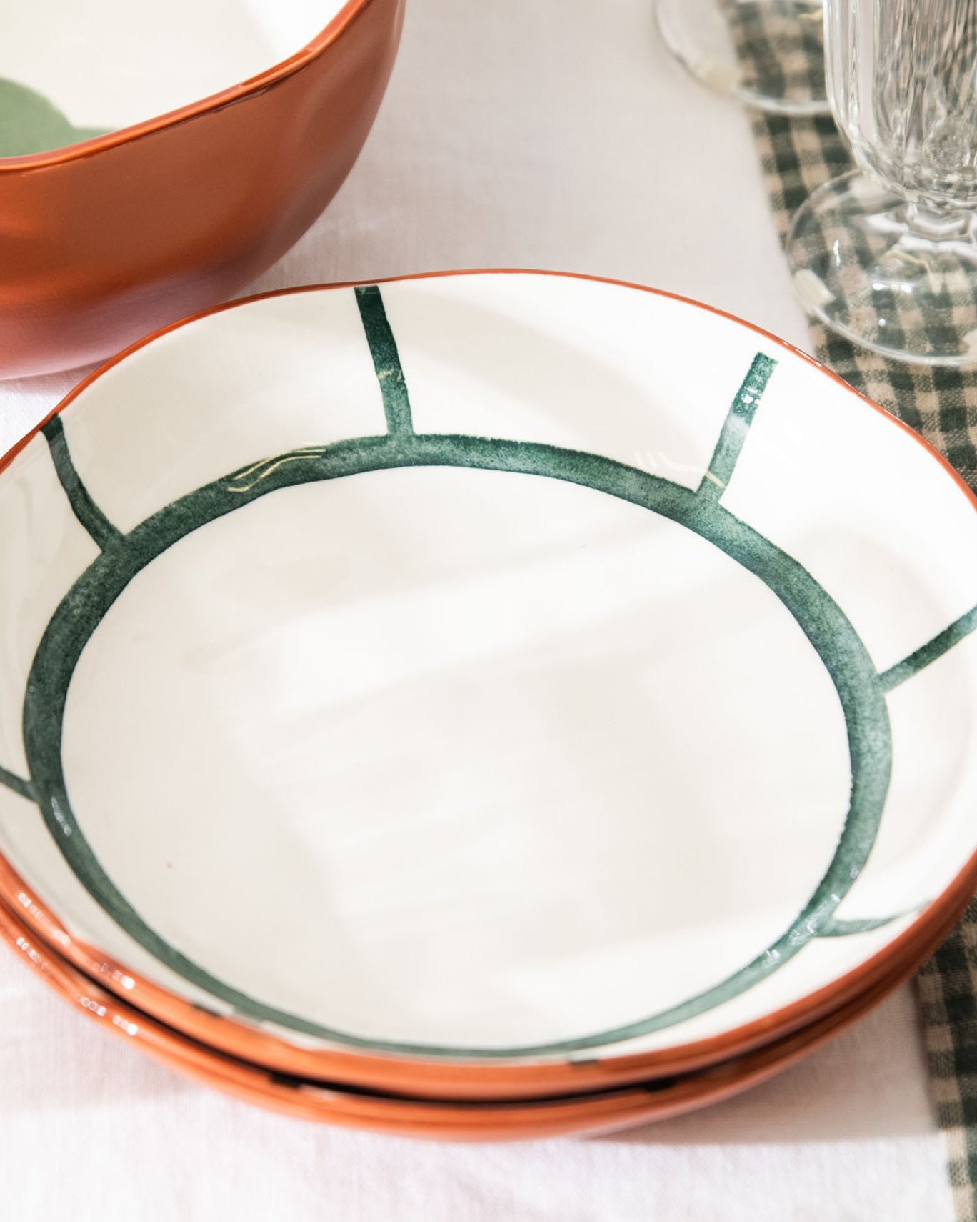 PLATO HONDO MYKONOS 20CM