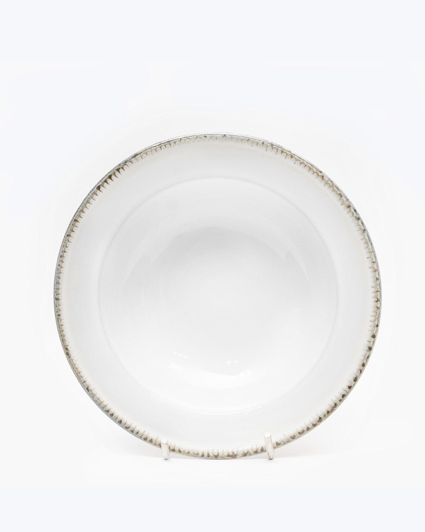 PLATO SOPERO LUZIA BLANCA 23CM