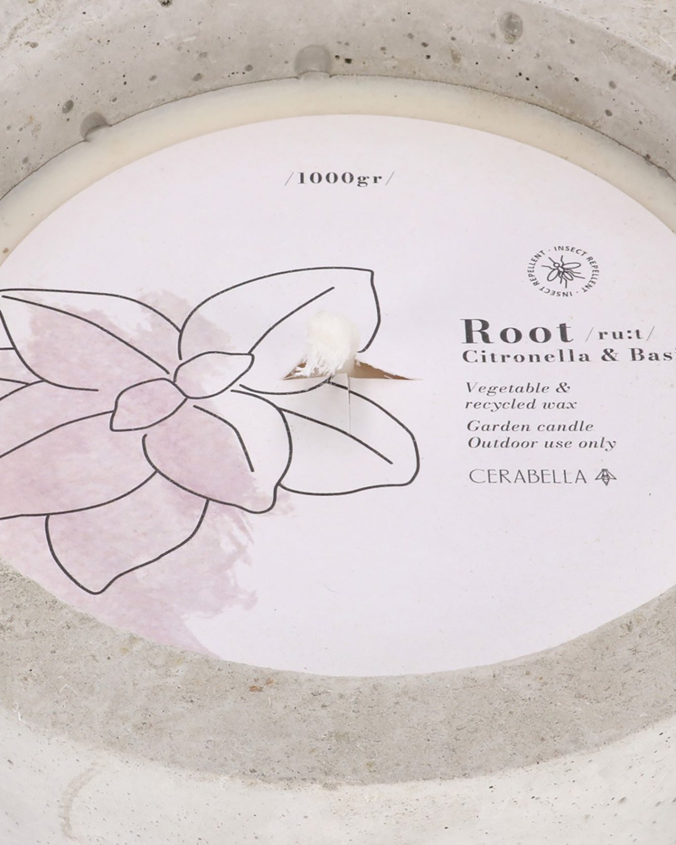 VELA TIESTO GRANDE BLANCO