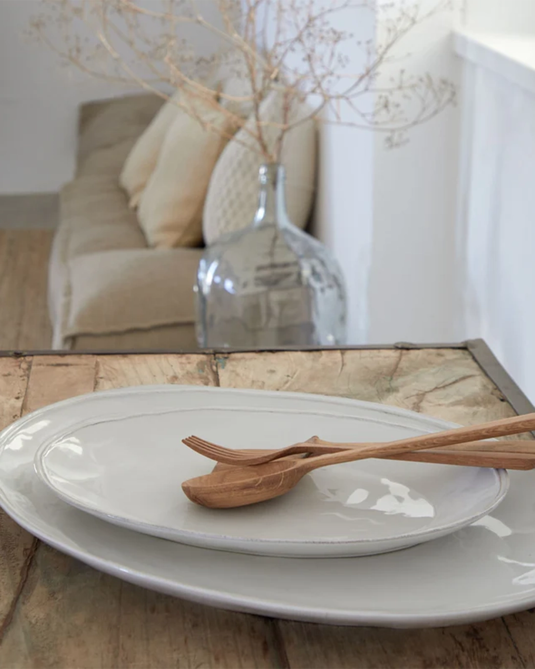 Fuente oval Fontana 40cm de la marca Casafina