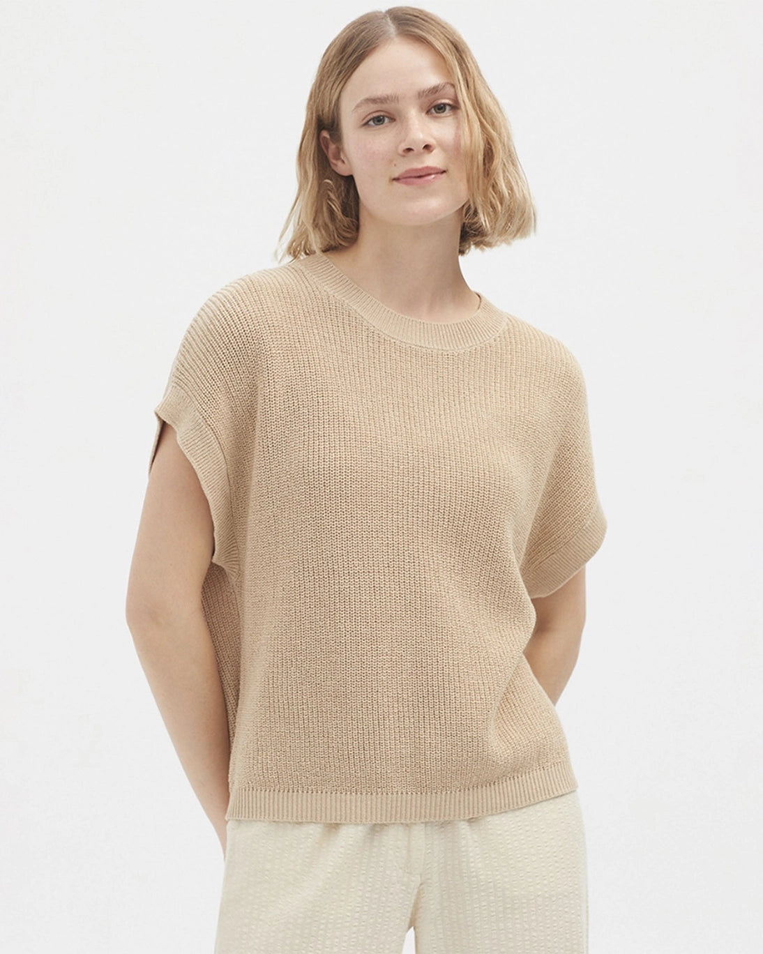 OVERSIZED JERSEY-VEST