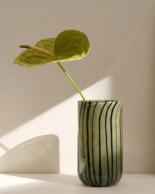 PORTAVELAS/JARRÓN CANNES 16X30CM