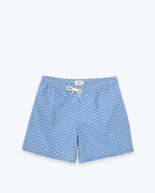 TRAJE DE BAÑO CONCHAS AZUL