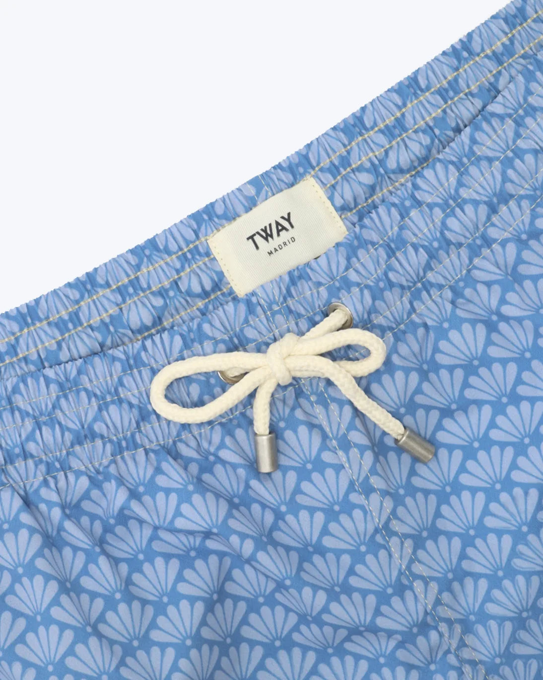 TRAJE DE BAÑO CONCHAS AZUL