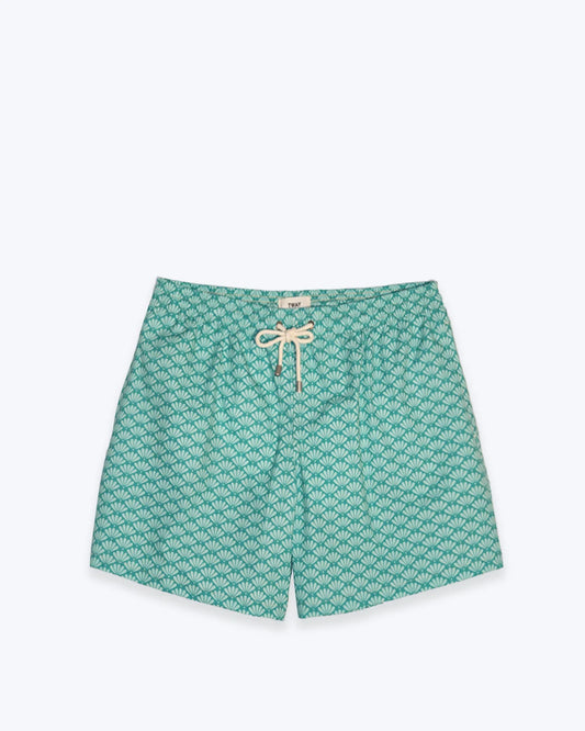 TRAJE DE BAÑO CONCHAS VERDES