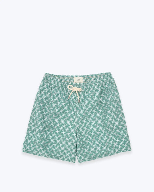 TRAJE DE BAÑO ÉTNICO VERDE