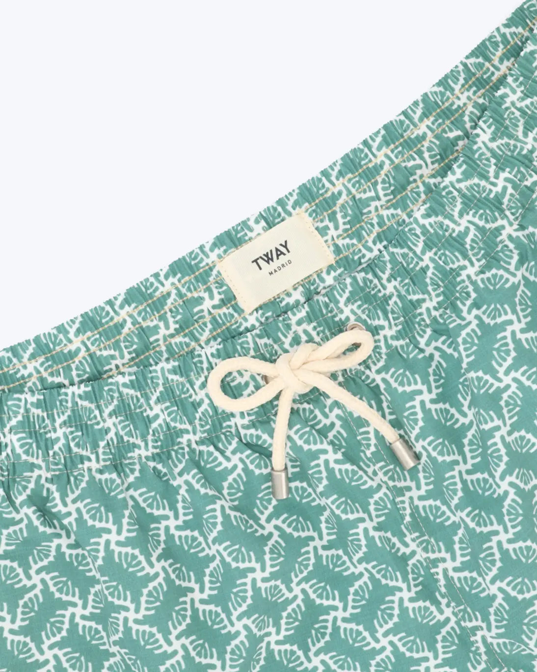 TRAJE DE BAÑO ÉTNICO VERDE