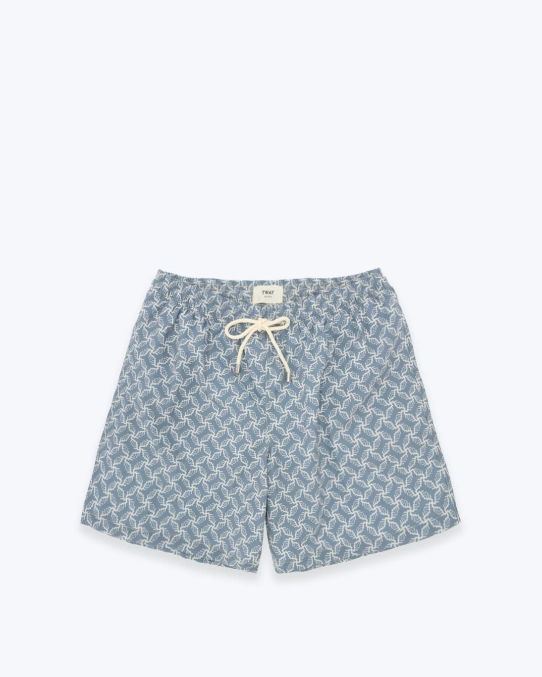 TRAJE DE BAÑO ÉTNICO AZUL GRISÁCEO