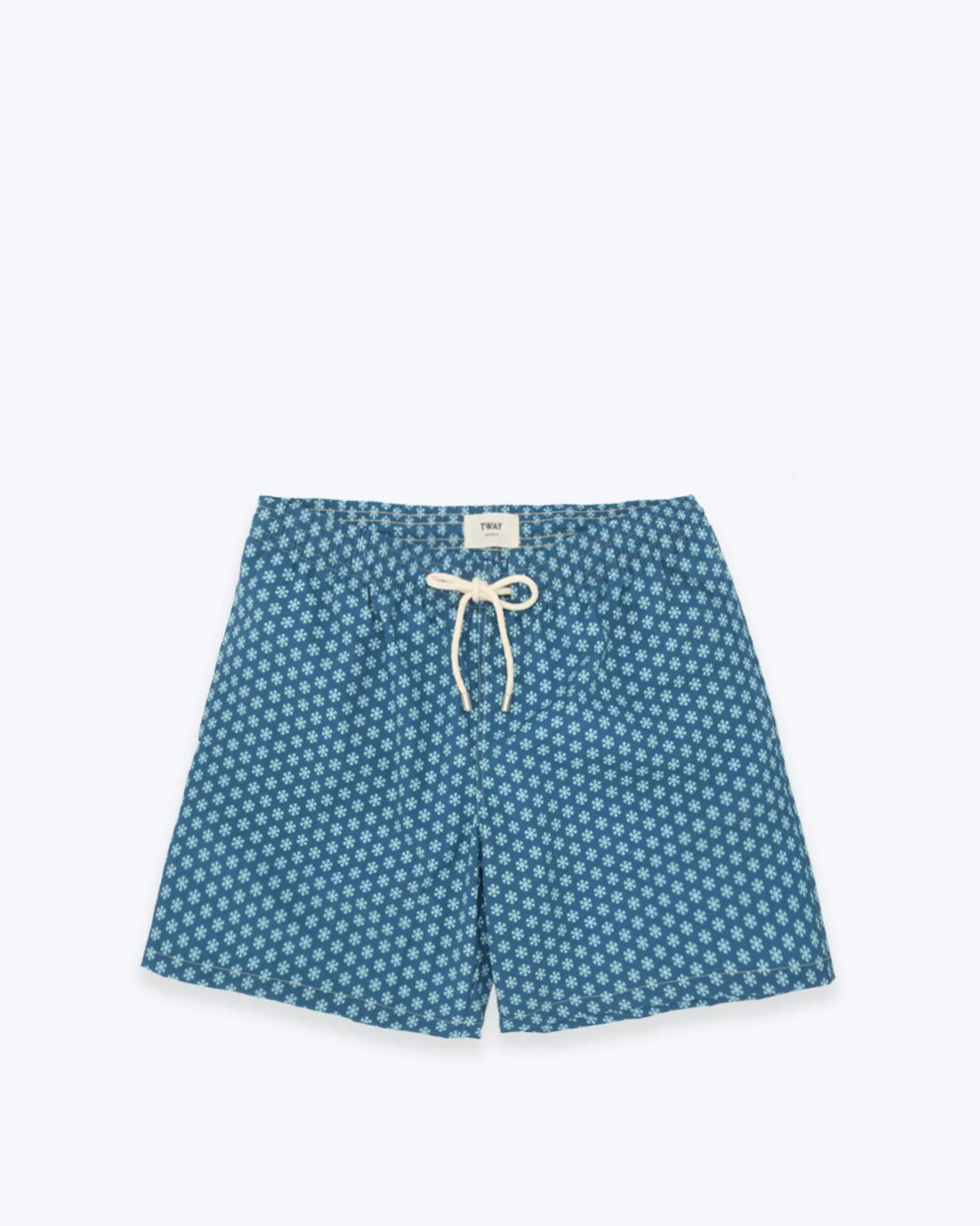 TRAJE DE BAÑO FLOR AZUL