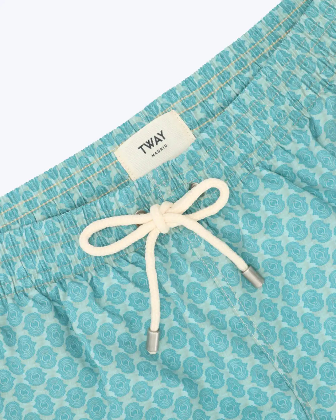 TRAJE DE BAÑO GEOMÉTRICO VERDE