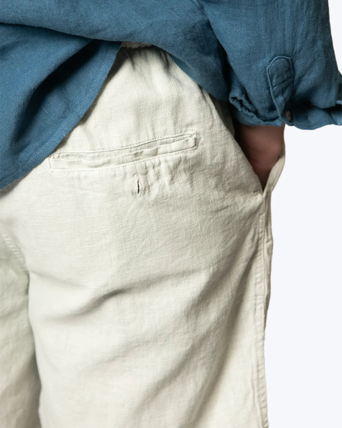LINEN BERMUDA