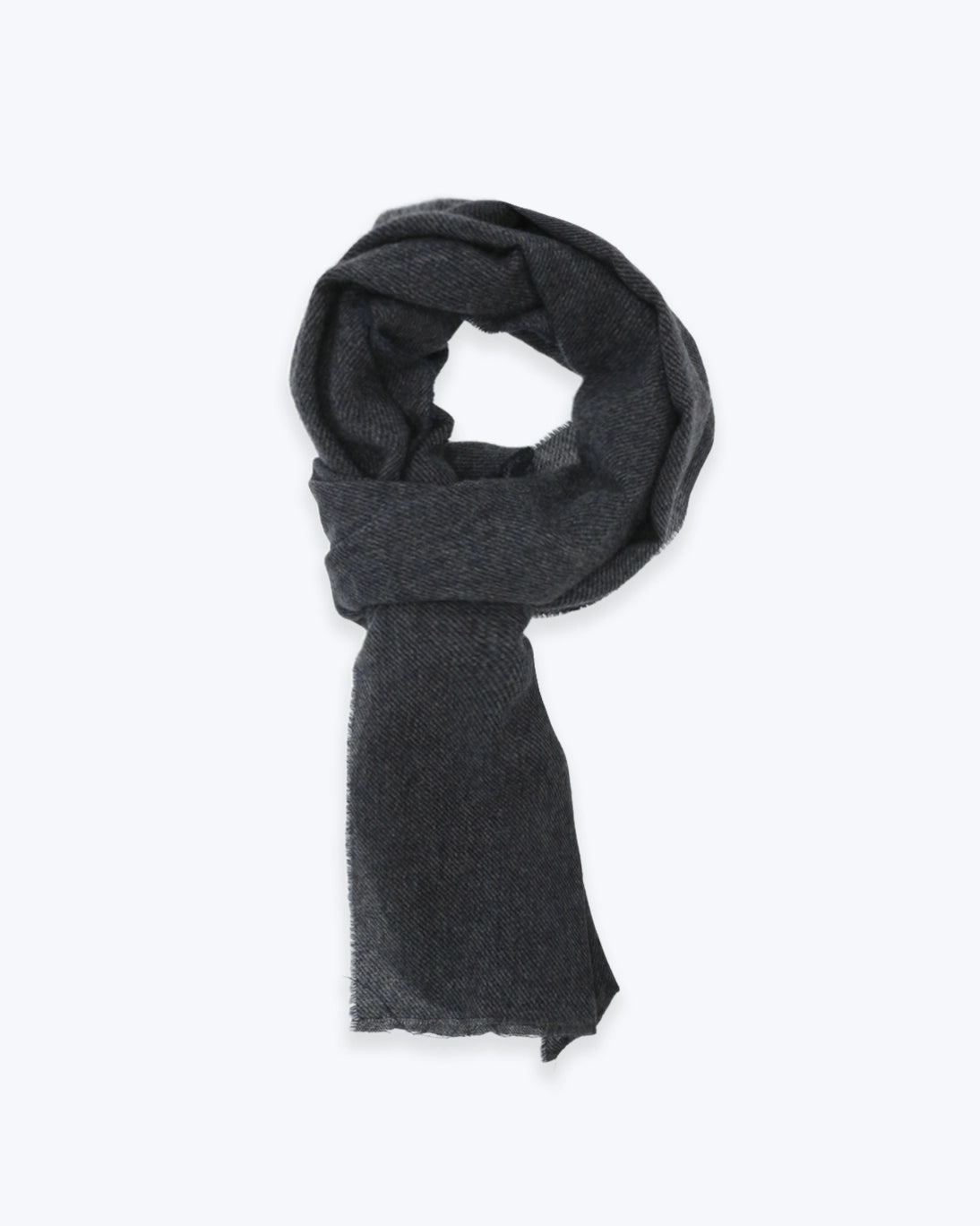 BUFANDA DE CASHMERE AZUL