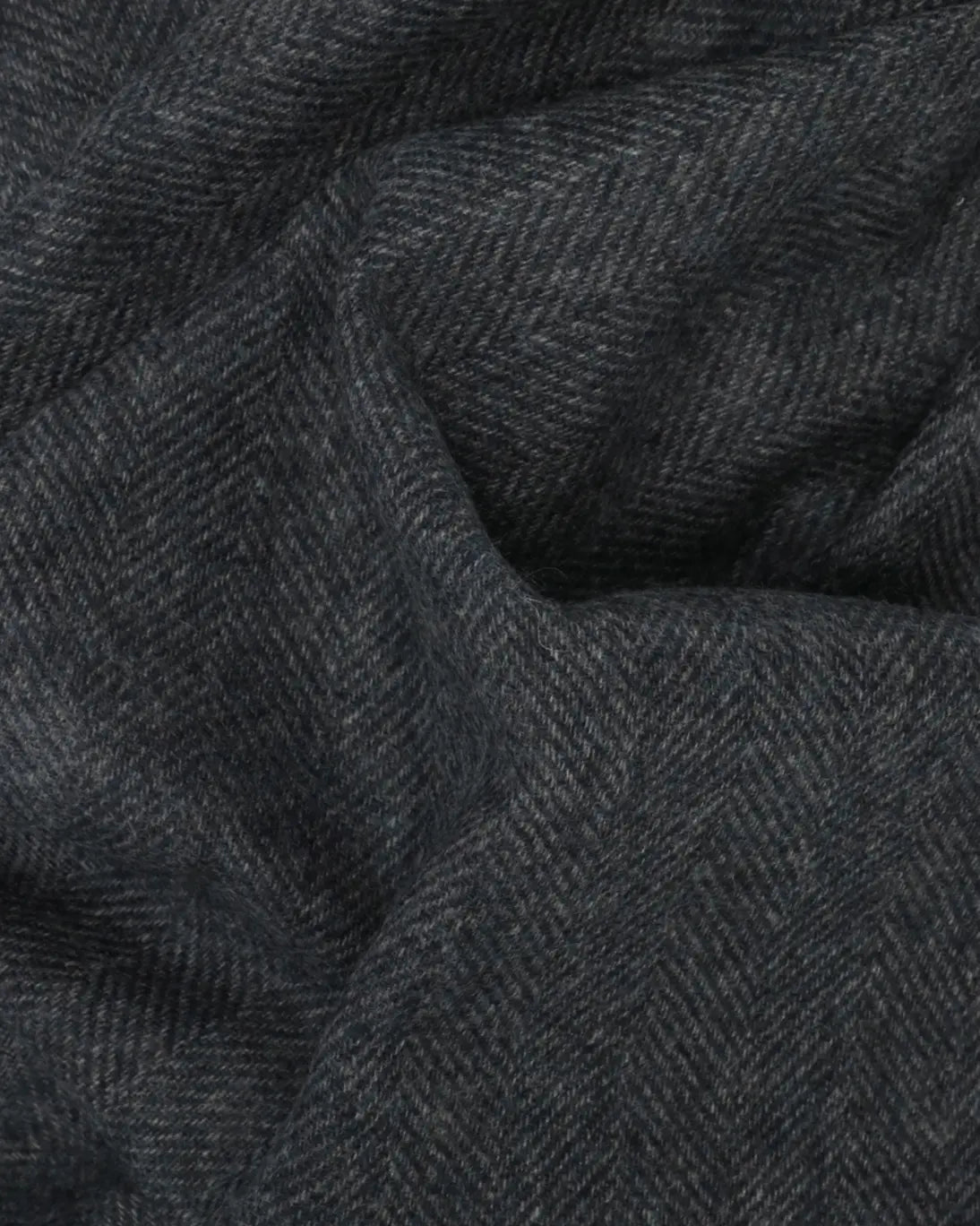 BUFANDA AZUL DE ESPIGA