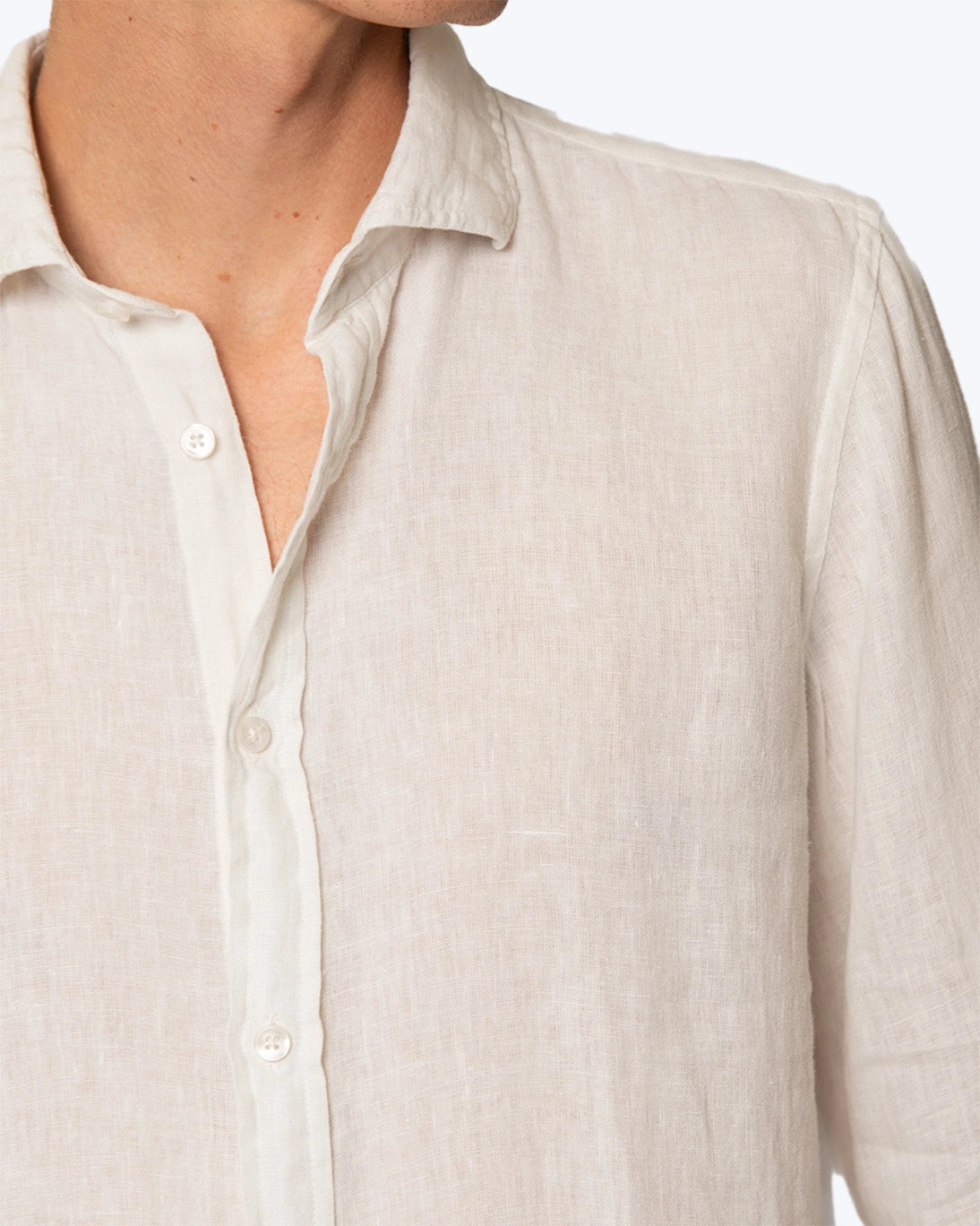 CAMISA BLANCA LINO