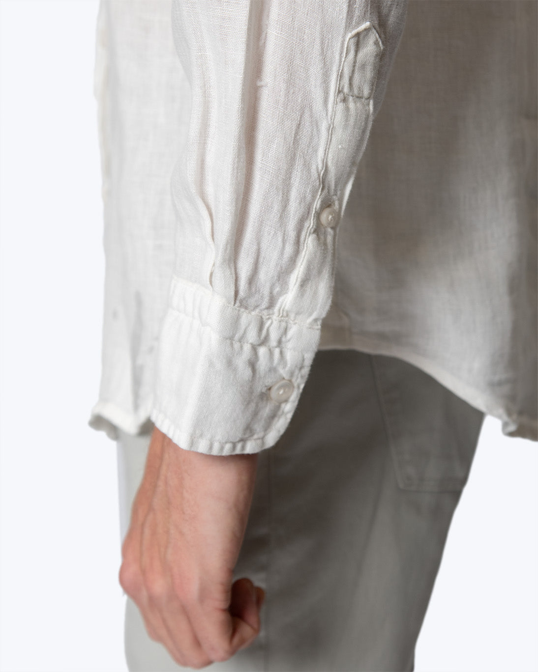 CAMISA BLANCA LINO