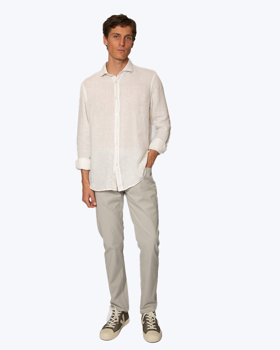 CAMISA BLANCA LINO