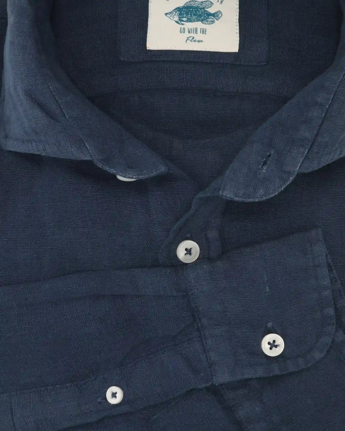 CAMISA NAVY LINO