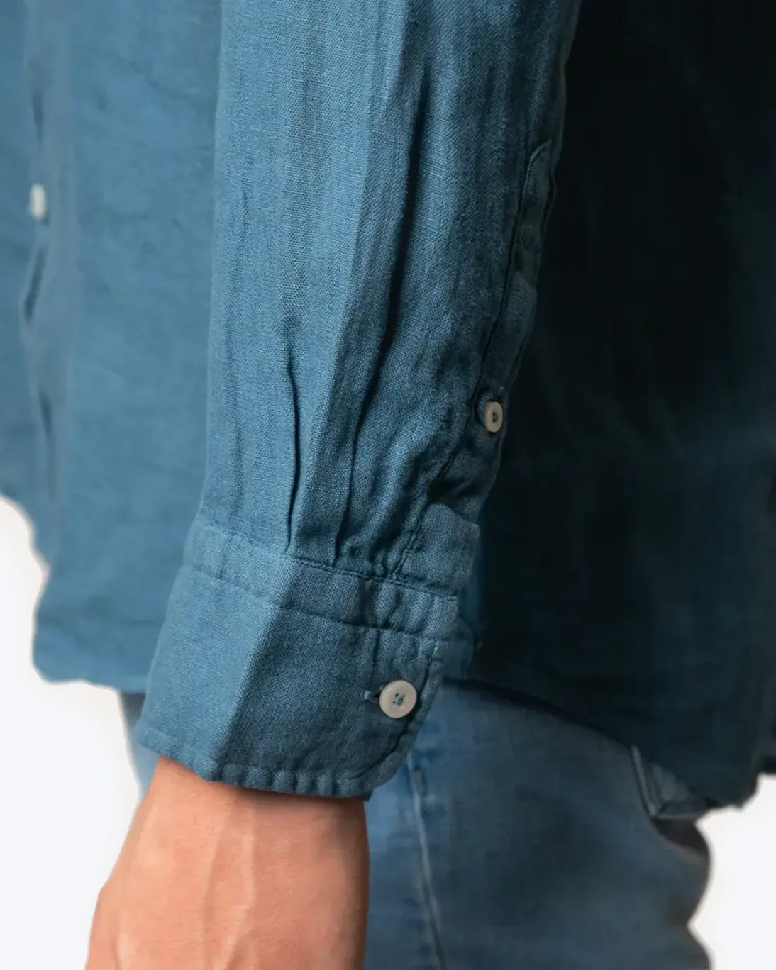 CAMISA AZUL LINO