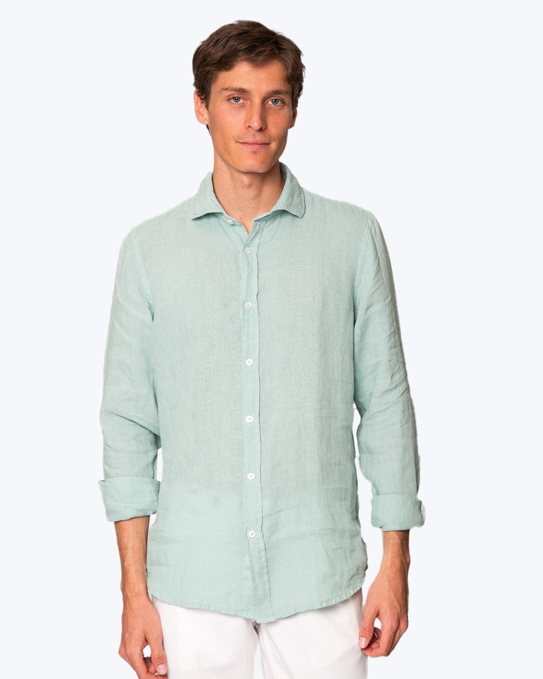 CAMISA VERDE LINO