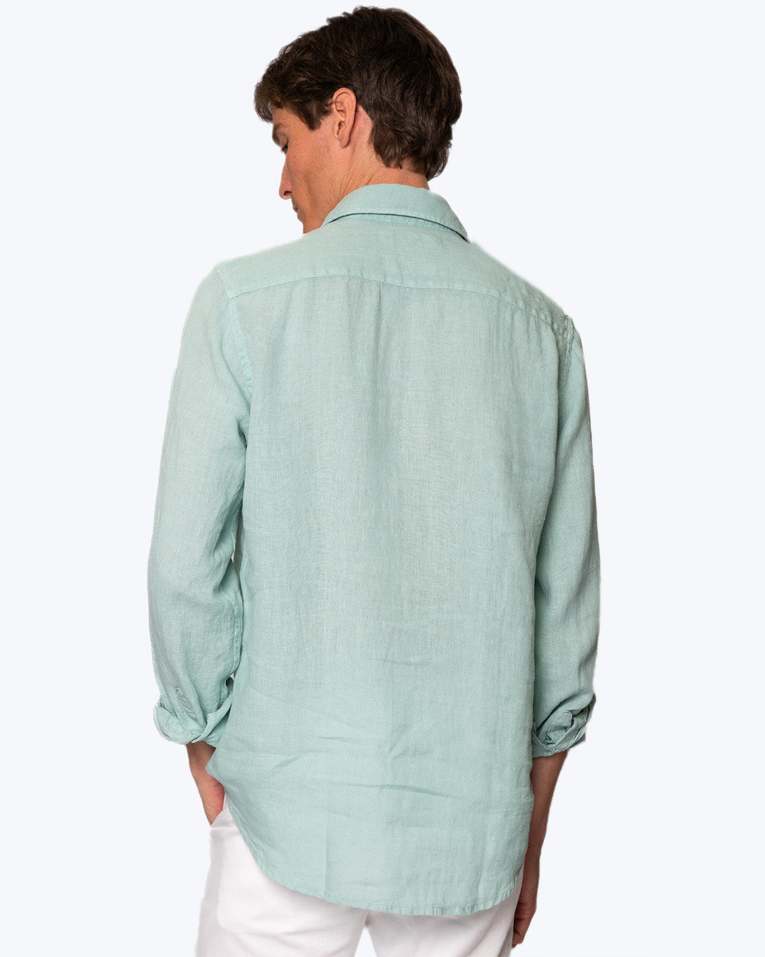 CAMISA VERDE LINO