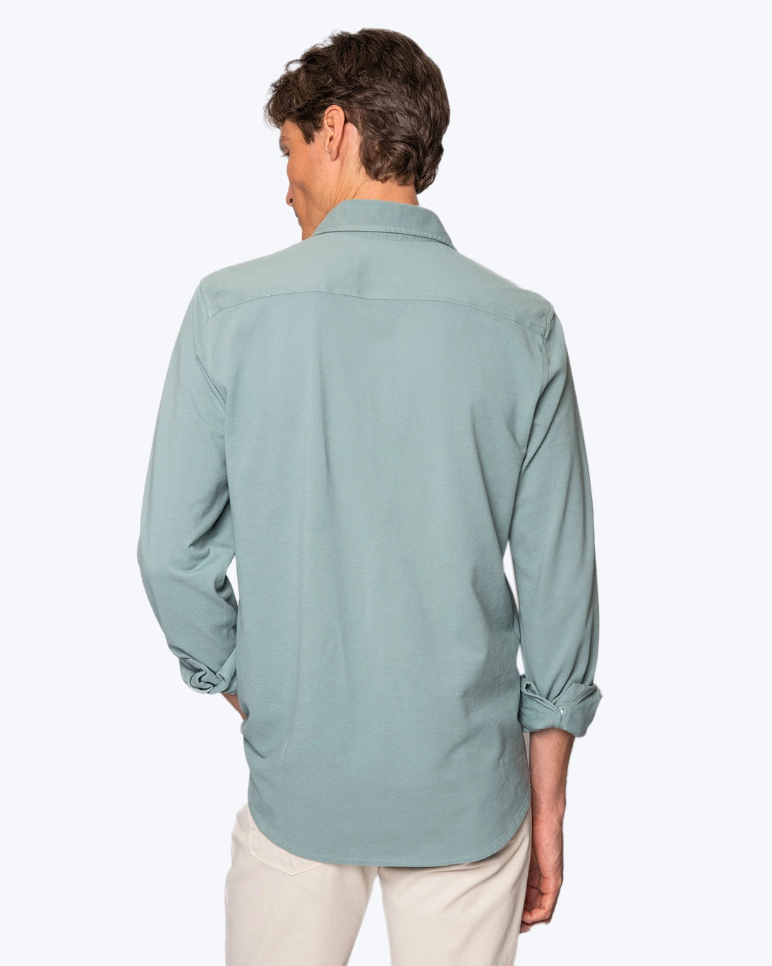 CAMISA VERDE PIQUÉ