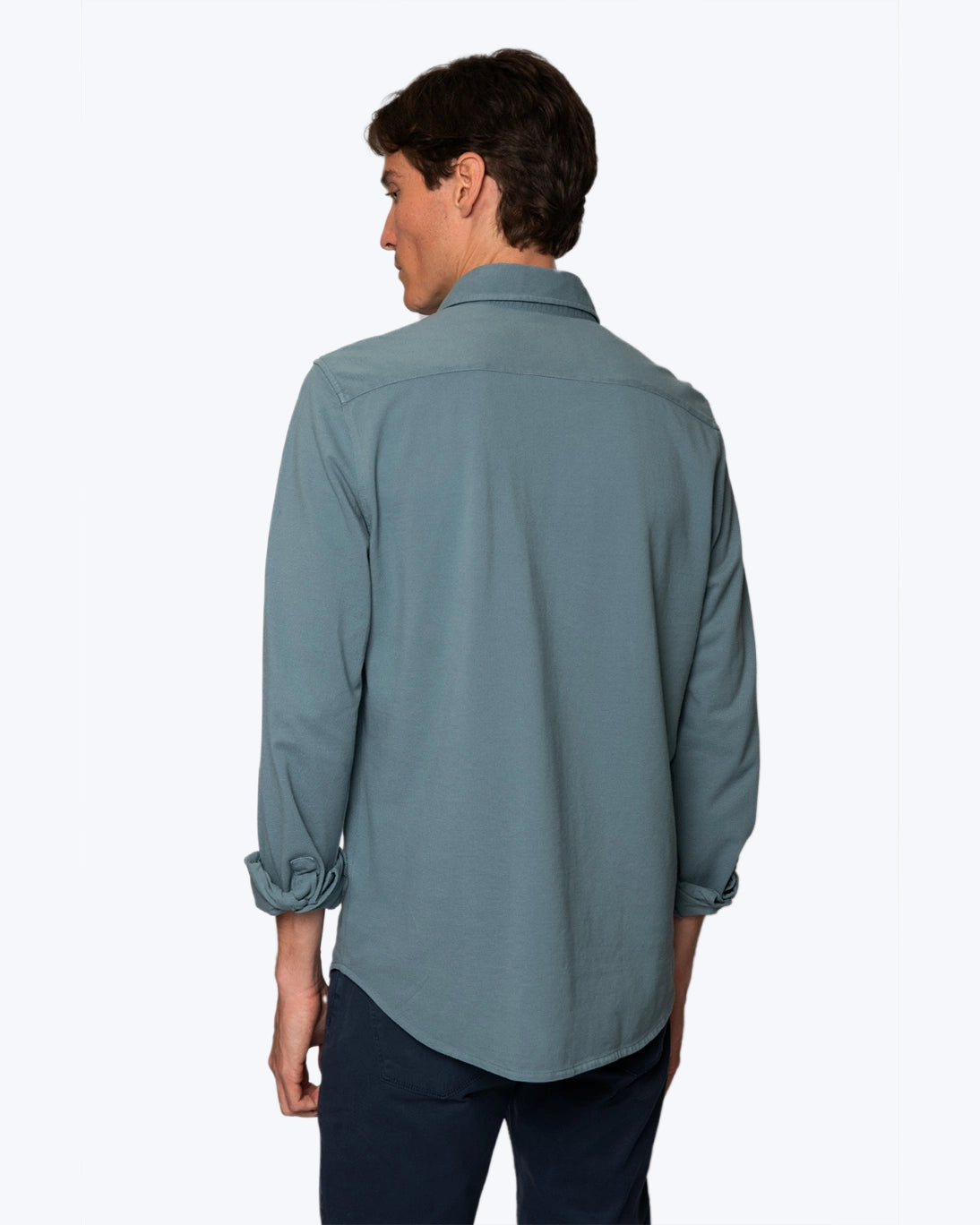 CAMISA VERDE PIQUÉ