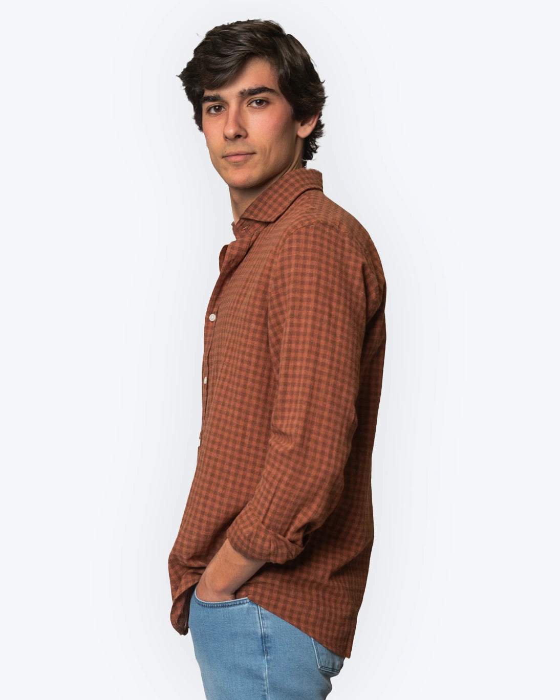 Checkered tile shirt