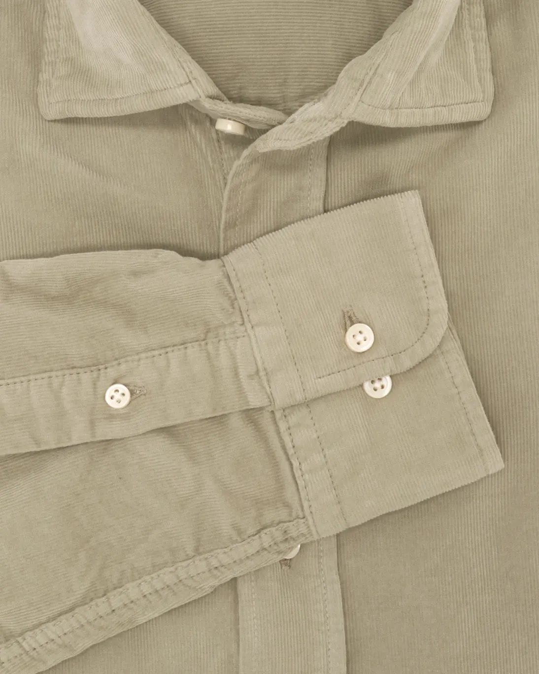 CAMISA PANA VERDE CAZA