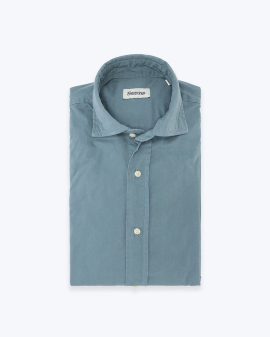 CAMISA AZUL PETRÓLEO