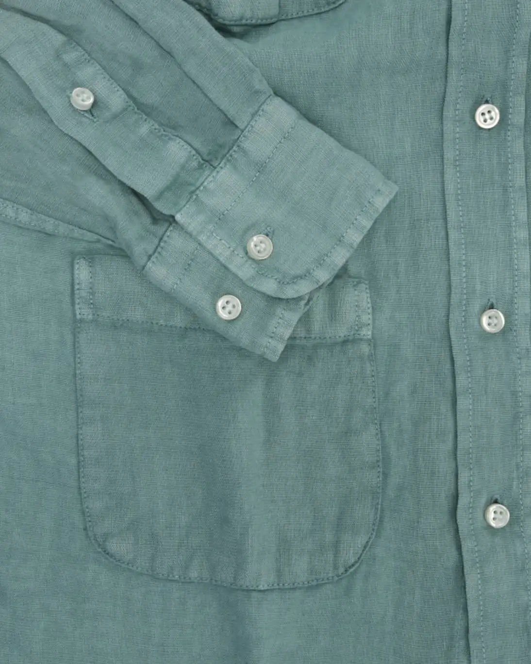 CAMISA MOGAMBO 4 BOLSILLOS VERDE AGUA