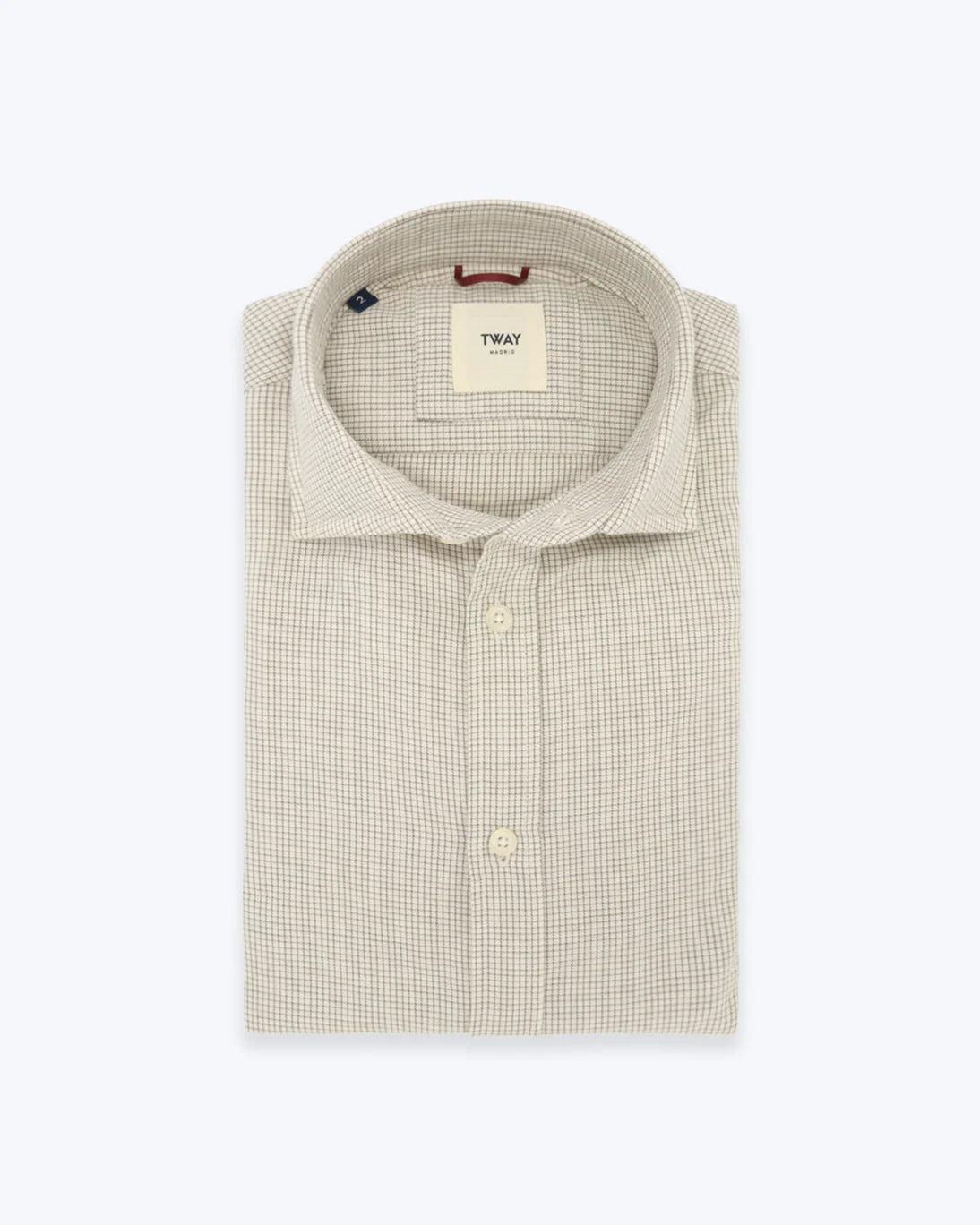 CAMISA CUADRO MARRON