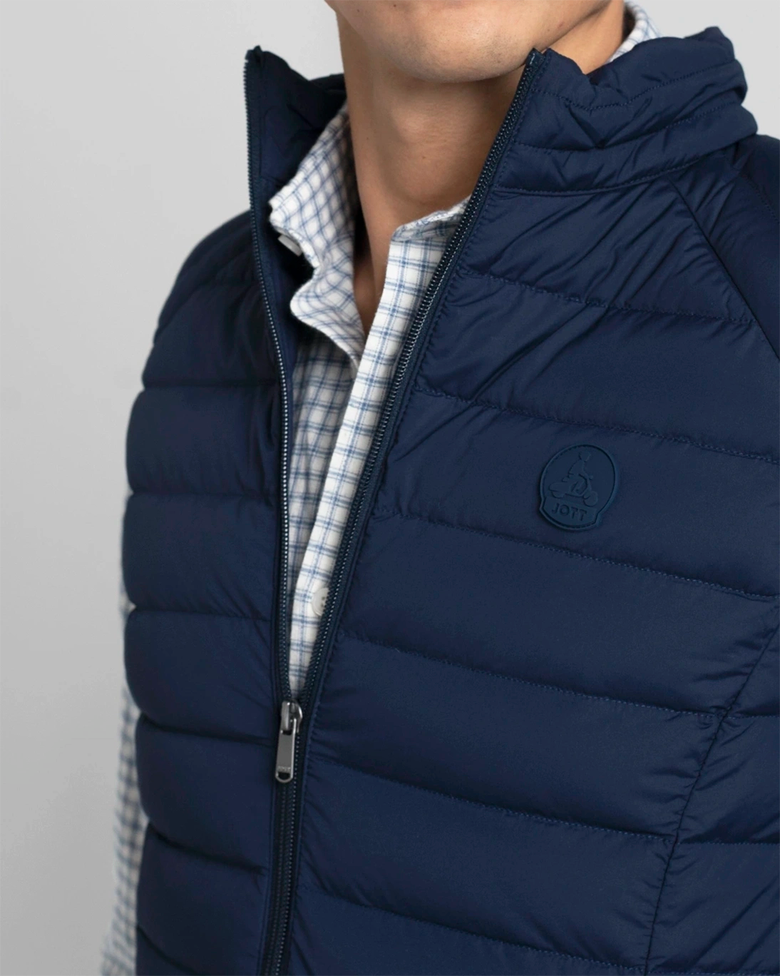 CHALECO DE PLUMAS NAVY