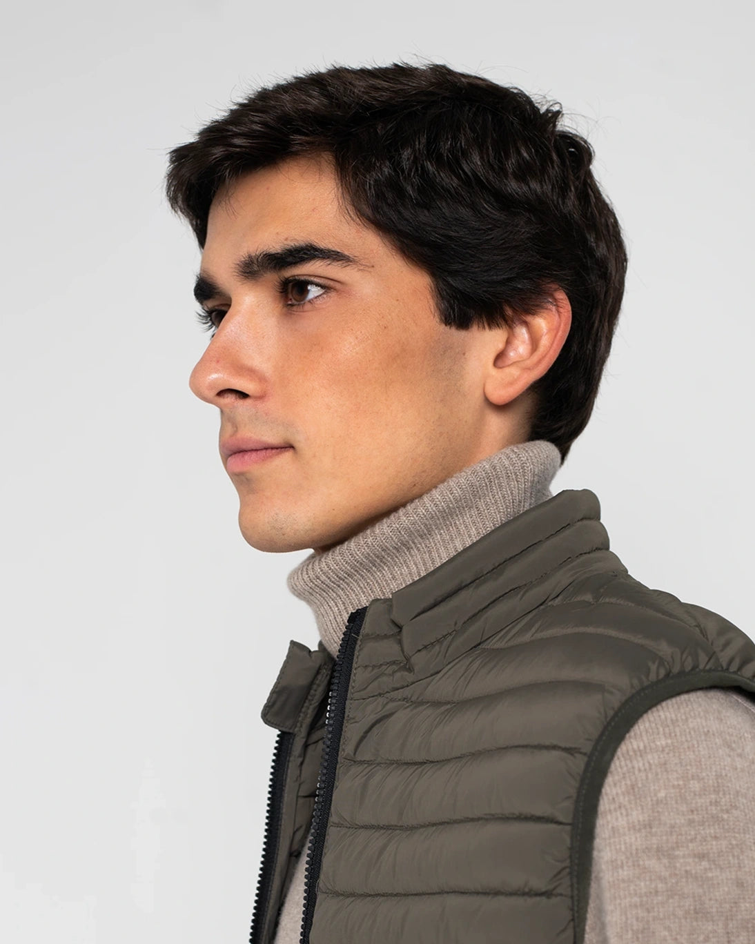 CHALECO ACOLCHADO VERDE OLIVA