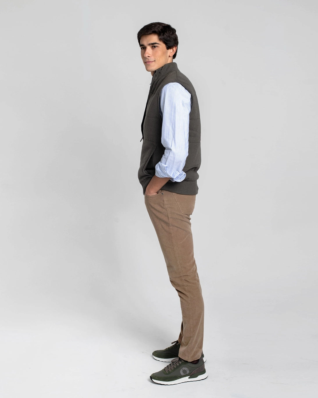 CHALECO STUART VERDE