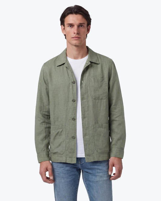 SOBRECAMISA LORENZO LINO VERDE