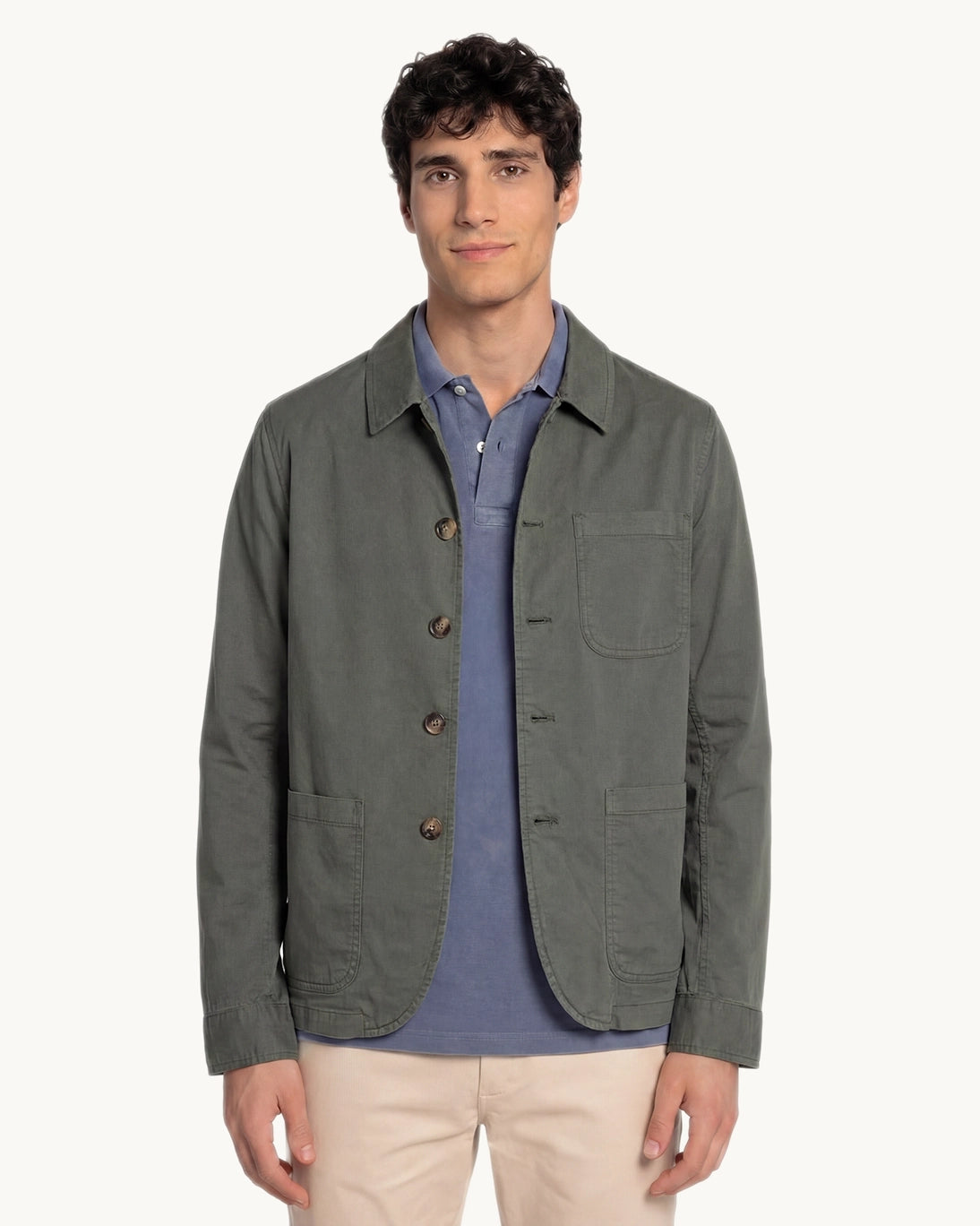 CHAQUETA KALEB VERDE OLIVA