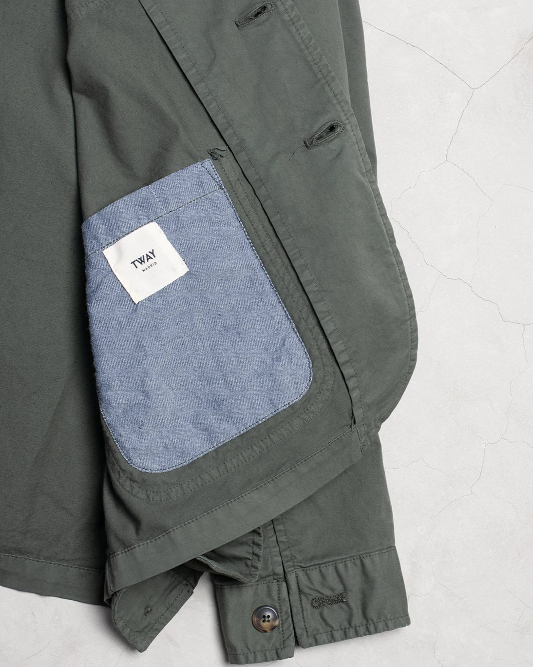 CHAQUETA KALEB VERDE OLIVA